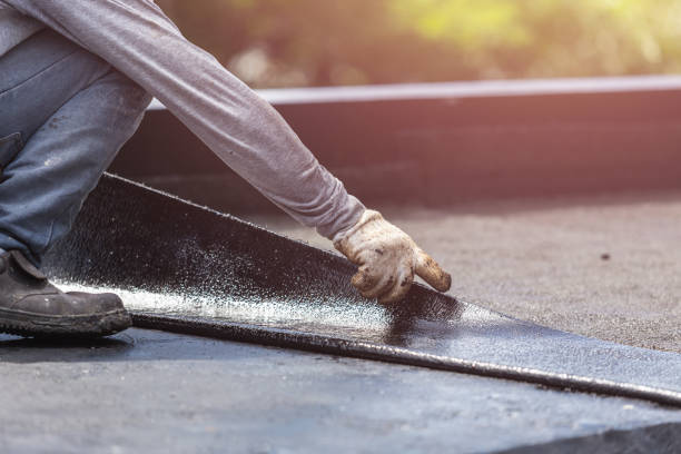 Professional Crawl Space Encapsulation technician working in Fletcher, NC